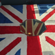 Carpet was furnished in the Union Jack. Look at the mirror, it’s the Union Jack as well.